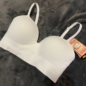 Shapermint Essentials Empower Contour Wireless Bra, Size S- White